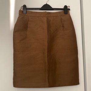 Prada Authentic Brown Pencil Skirt Size 44